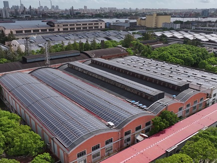 Photovoltaic Innovation Project at an Automotive Factory in Shanghai, China