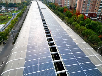 Photovoltaic Installation Project on the Noise Barrier in Shanghai