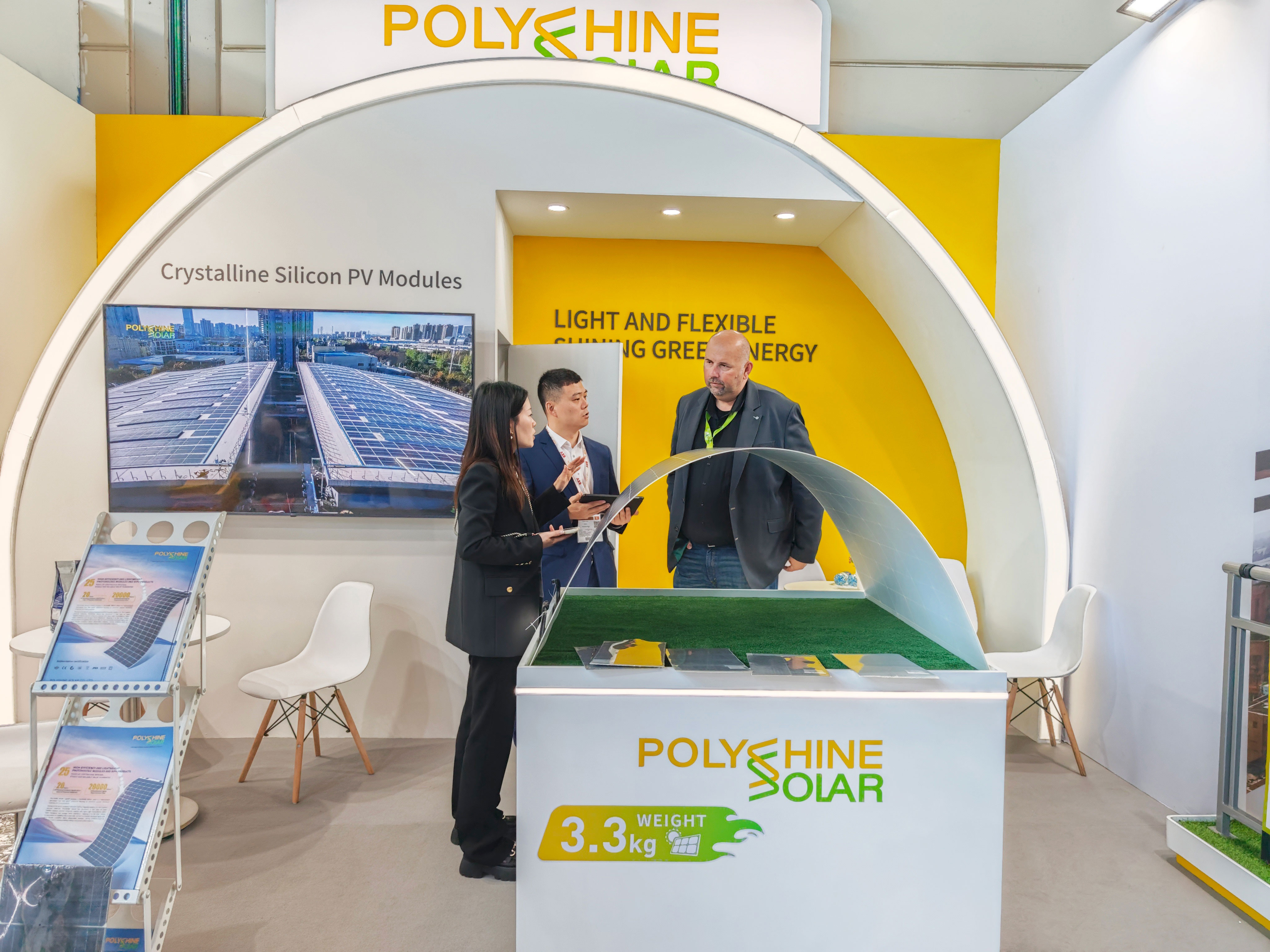 Polyshine Solar Unveils New Generation of Lightweight Flexible PV Modules at 18th Italian International Renewable Energy Exhibition 2025